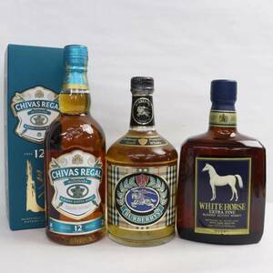 [3 pcs set ] whisky all sorts ( Chivas Reagal 12 year miznala Special Edition 40% 700ml etc. )S24E070042