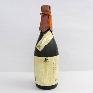 森伊蔵 かめ壺焼酎 金ラベル 25度 720ml ※ラベル・キャップ和紙ダメージ X24E170078