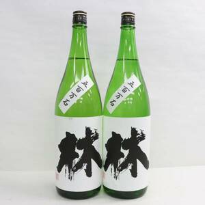 [2 pcs set ]. junmai sake ginjo . 100 ten thousand stone 16 times 1800ml manufacture 24.05 G24E180003