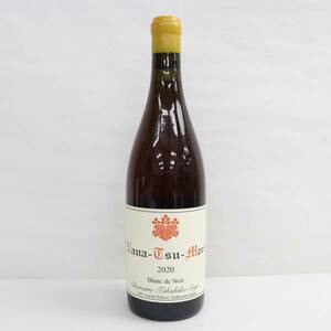 1円~Domaine Takahiko Soga（ドメーヌ タカヒコ ソガ）ナナツモリ ブランドノワール 2020 15％ 750ml N24E050014