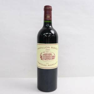 1円~PAVILLON ROUGE DU CHATEAU MARGAUX（パヴィヨン ルージュ デュ シャトーマルゴー）2008 13％ 750ml R24E040030