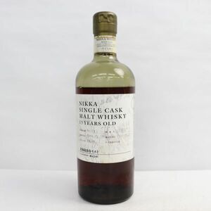 NIKKA（ニッカ）余市 シングルカスク 15年 1986-2002 63.6％ 750ml ※液面低下 N22I300003