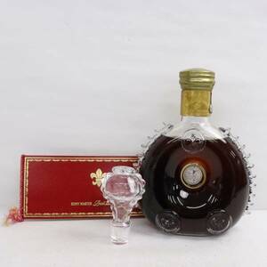 REMY MARTIN（レミーマルタン）ルイ 13世 金キャップ バカラ 40％ 700ml ※替栓相違 ・エンブレムひび割れ Y24E140003