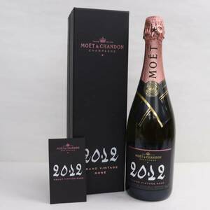 1円~MOET&CHANDON（モエ エ シャンドン）グランド ヴィンテージ ロゼ 2012 12.5％ 750ml O24E210006