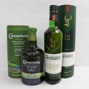 [2 pcs set ] whisky all sorts ( Glenn fi Dick 12 year special reserve 40% 700ml etc. )M24E210009