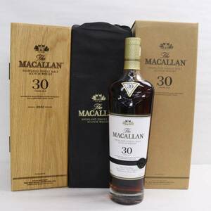 The MACALLAN（マッカラン）30年 シェリーオーク 2022 43％ 700ml R24C050028