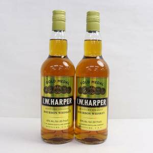 【2本セット】I.W.HARPER（I.W.ハーパー）ゴールドメダル 40％ 700ml T24E270054