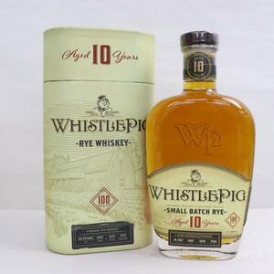 WHISTLEPIG（ホイッスルピッグ）10年 スモール バッチ ライ 50％ 700ml J24E270005