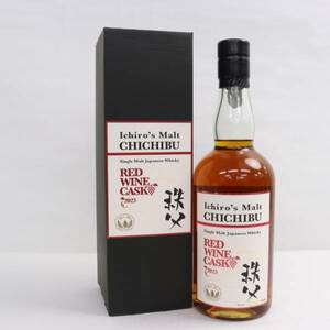 1円~Ichiros Malt（イチローズモルト）秩父 レッドワインカスク 2023 50％ 700ml T24E210049