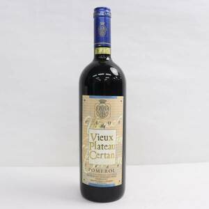 Clos du Vieux Plateau Certan（クロ デュ ヴュー プラトー セルタン）1989 12.5％ 750ml R24E250007