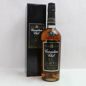 1円~Canadian Club（カナディアンクラブ）20年 40％ 750ml S24E160018