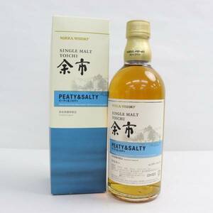 1円~NIKKA（ニッカ）余市 シングルモルト ピーティ＆ソルティ 55％ 500ml S24E250015