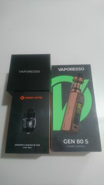 Vaporesso GEN 80S Mod Kit &おまけアトマイザー
