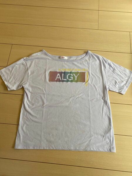 algy アルジー　Tシャツ　半袖　160cm 薄いパープル