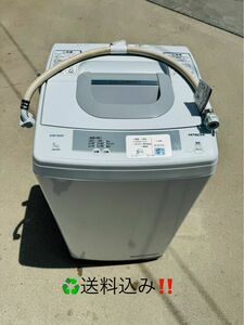 送料込み！★HITACHI日立★全自動洗濯機　5.0kg 動作品