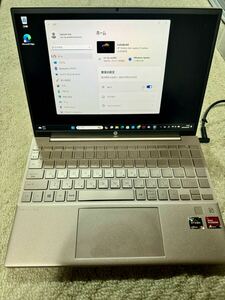 【ジャンク】【筐体は美品】HP PAVILION Aero 13-be0037AU【ローズ】【充電不可】