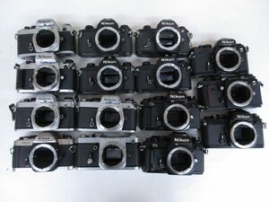(4996N)ジャンク Nikon F3 F2 FM10 FA FE EMニコン まとめてセット 15台 動作未確認 同梱不可