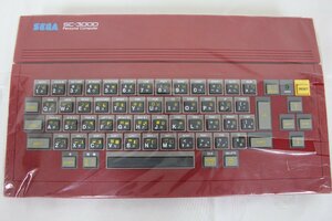 ○未使用 美品 SEGA パーソナルコンピューター SC-3000 本体 赤 当時物 昭和