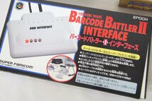 ○未使用 バーコードバトラー 戦記 Ⅱ インターフェース付 スーパーファミコン_画像3