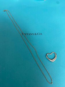 ティファニー エルサペレッティ オープンハート ネックレス シルバー TIFFANY 925