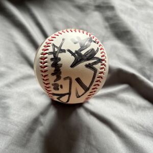  Hanshin Tigers star .. one direction autograph autograph ball NPB