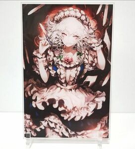 東方project　十六夜咲夜　大東方展　アクリルアートスタンド　限定品