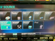 希少　スズキ　純正　HDDナビ　SANYO　NVA-HD3609 ワンセグ CD DVD AM FM 　2DIN　純正オプション　取扱説明書付き　99000-79W61_画像6