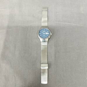 060507 264915 SEIKO セイコー LM メンズ腕時計 ブルー系カラーストライプ文字盤 オートマ 5606-8120 紳士小物 稼働品  の画像8