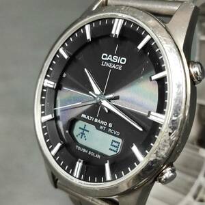 060509　264584　CASIO　LINEAGE　LCW-M170T　カシオ　リニエージ　メンズ腕時計　ソーラー　ファッション小物　稼働品