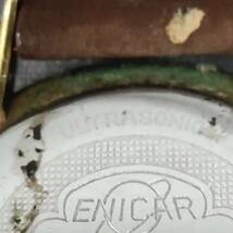 ENICAR エニカ ウルトラソニック 21石 手巻き メンズ 腕時計 非稼働品 _画像5