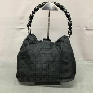 060529　267302　Christian Dior　クリスチャンディオール　ハンドバッグ　ブラックカラーデザイン　ブランドバッグ　鞄　バッグ　　　　