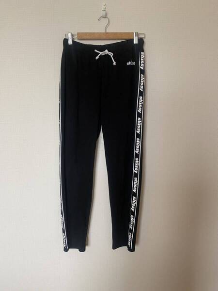 美品◆STUSSY ステューシー イージーパンツ サイドラインパンツ◆サイズM◆ルームパンツにも