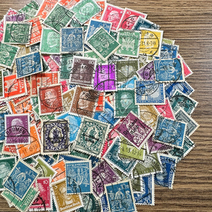 【ドイツ】1920年代（インフレ期）～普通切手など使用済み切手200枚大量まとめてロット！希少！！(_bXMaxsuCA)の画像10