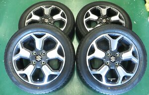 美品 ハスラー ハイブリッド 純正 アルミ 15インチ ダンロップ 165/60R15 MR52 MR31 MR41 MR92 ソリオ MA15 Kei タイヤ新車外し？