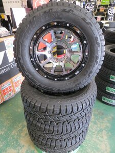 ジムニー 新品ホイール 16インチ 6J-5 5H139.7 オープンカントリー R/T 215/70R16 4本セット シエラ NITRO POWER M10 PERSHING J