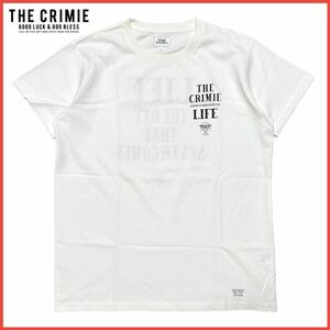 ★新品★ CRIMIE クライミー LIFE Crew Neck S/S Tee ロゴ プリント 半袖 カットソー Tシャツ トップス 白 ホワイト XL rude WACKO MARIA