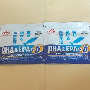 味の素DHA＆ EPA+ ビタミンD 30日分×2袋