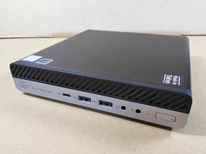 ★ 送料無料 HP EliteDesk 800 35W G4 Desktop Mini PC Windows11 i5-8500T メモリ8GB M.2 NVMe SSD 128GB HDMI
