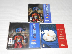 3DO*SPACE HULK VENGEANCE OF THE BLOOD ANGELS overseas edition ( domestic body operation possibility )* box attaching * instructions attaching * soft attaching 
