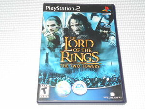 PS2★THE LORD OF THE RINGS THE TWO TOWERS 海外版 北米版★箱付・説明書付・ソフト付