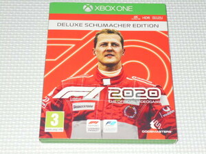 XBOX ONE★F1 2020 DELUXE SCHUMACHER EDITION 海外版 EU版 スリーブケース付★箱付・ソフト付