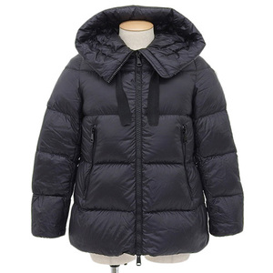 MONCLER(モンクレール) SERIN セリン ダウンジャケット アウター 1 ナイロン ブラック黒 レディース 40802093944【中古】【アラモード】