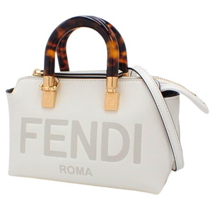 FENDI(フェンディ) バイ ザ ウェイ ミニ ハンドバッグ 2way ショルダー 肩掛け ホワイト白シロ 8BS067ABVLF1JTW 40601112838【アラモード】