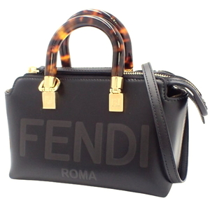 FENDI(フェンディ) バイ ザ ウェイ ミニ ハンドバッグ 2way ショルダー ブラック黒 8BS067ABVLF0KUR 40802076321【中古】【アラモード】