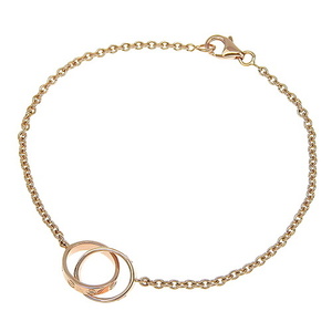 CARTIER( Cartier ) LOVE bracele B6027000 K18 pink gold PG jewelry baby Rav 40900046708[ used ][ a la mode ]