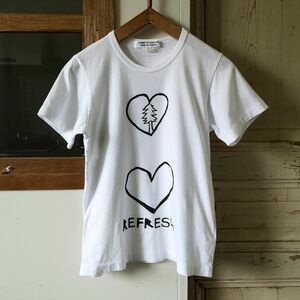 COMME des GARCONS / コムデギャルソン 半袖 Tシャツ RI-T018 レディース　ホワイト