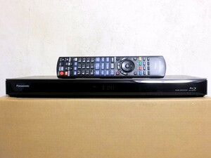 【完動品】パナソニック Panasonic HDD/BDレコーダー DMR-BRG2030 全チャンネル録画 リモコン付 1円~ 状態良好 極美品 新品のHDDへ換装