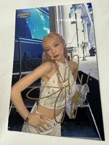  Girls' Generation [ TaeYeon ] с автографом * life photograph ①