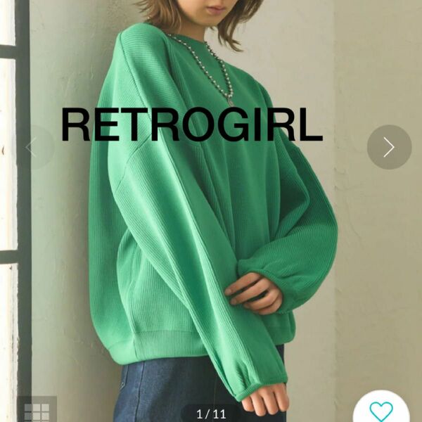 美品！レトロガール RETRO GIRL カラーハイネックニット