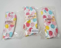 足袋 こども ソックスタイプ足袋 日本製 柄入り 女の子 15～16cm 17～18cm 19～20cm メール便可 新品（株）安田屋 NO40316_画像3